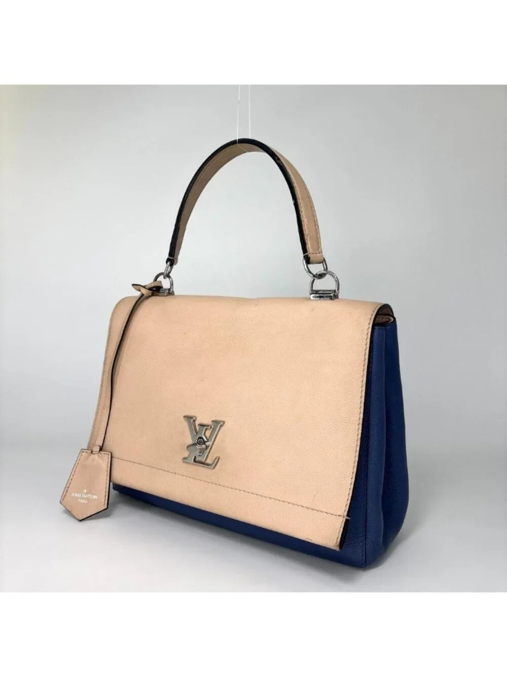 Louis Vuitton Lockme 2 Cartable Blue Handbag
